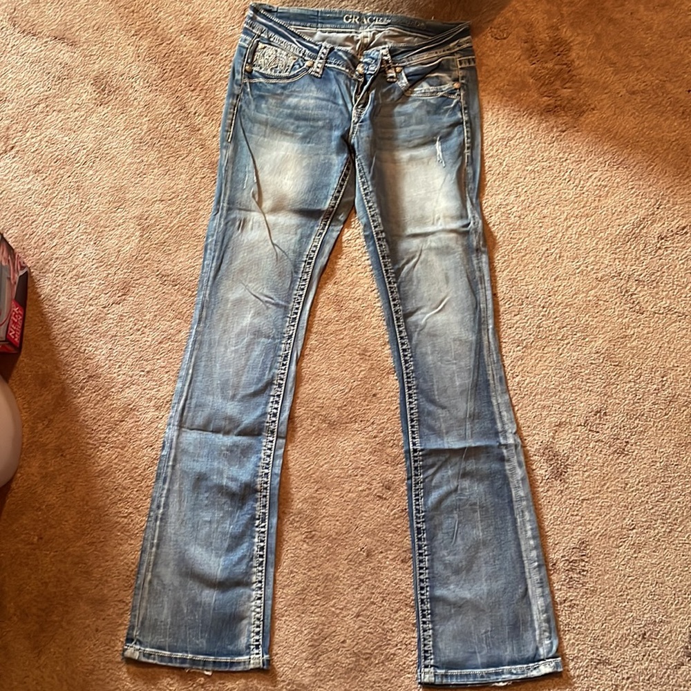 Grace in LA Bootcut Jeans - Picture 2 of 3